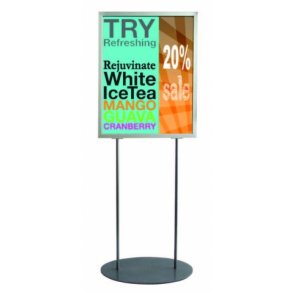 Plakatstander Ovalfod