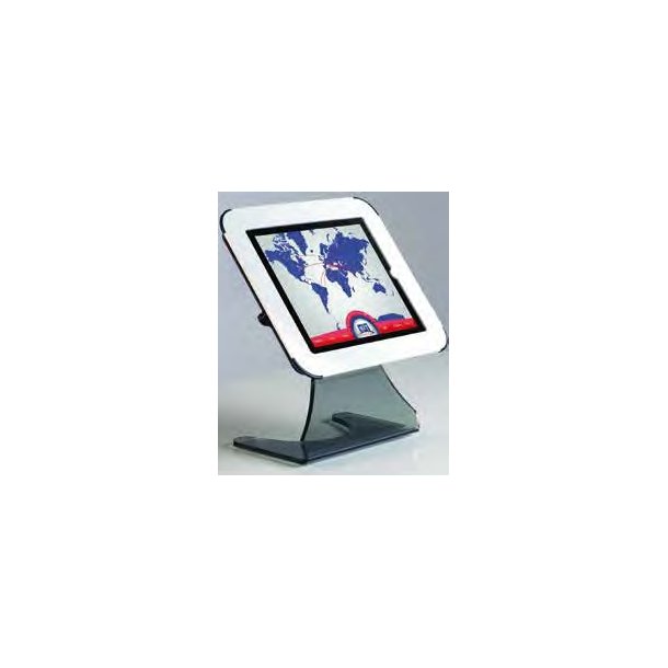 Desktop P@d Kiosk Ipad 4/Air Stander  Hvid