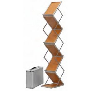 Foldbar Brochurestander tr