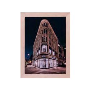 Tekstil Stretchframe WoodFrame LED